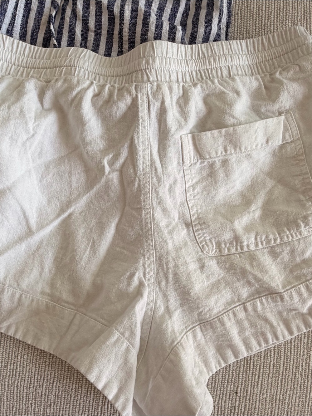 Bundle Universal Thread Women's Linen-Blend Drawstring Shorts - Picture 5 of 10